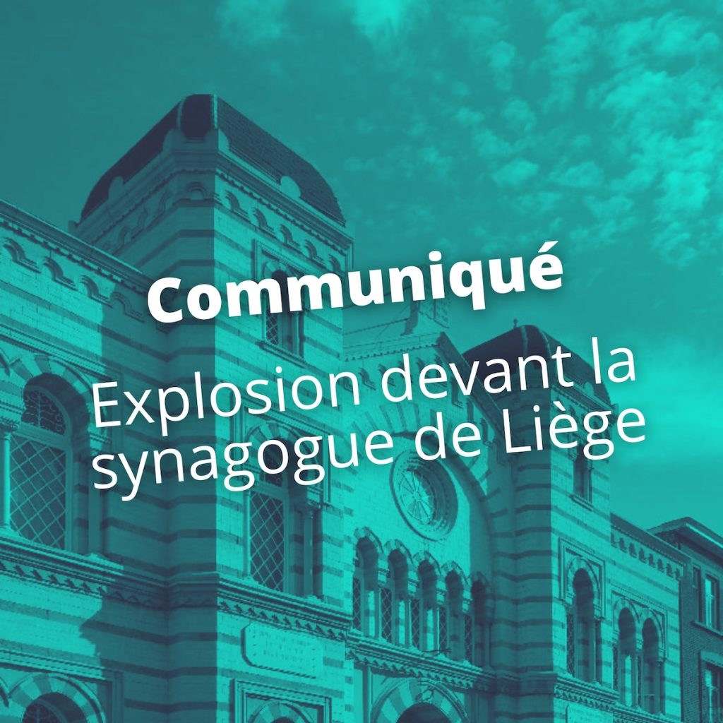 Explosion Devant La Synagogue De Liège